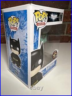 Funko The Dark Knight Rises Batman Patina #19 2012 SDCC with Protector 480 Pieces