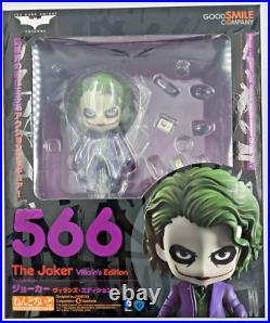 Good Smile The Dark Knight The Joker Nendoroid Villains 566 AUTHENTIC D3F