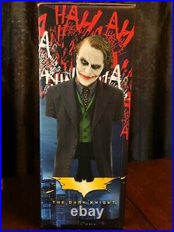 HOT TOYS The Dark Knight The JOKER 1/4 scale collectible bust Heath Ledger 2008