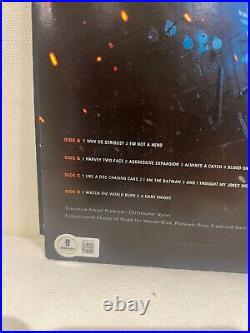 Hans Zimmer Signed The Dark Knight Vinyl Beckett Bas Legendary Composer Coa