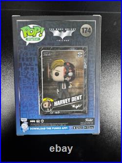 Harvey Dent #174 Dark Knight Trilogy Grail 999 PCS withHard Protector Funko Pop