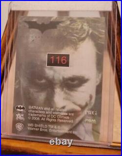 Heath Ledger The Joker Rookie, The Dark Knight Movie Card PGM #116 Scarce? ! 