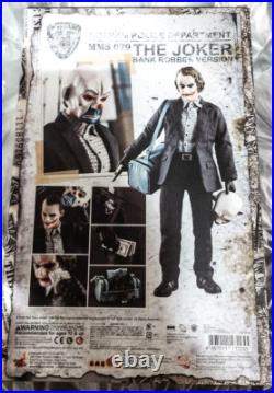 Hot Toys 1/6 Joker Bank Robber MMS079 Figure The Dark Knight Collectible Japan
