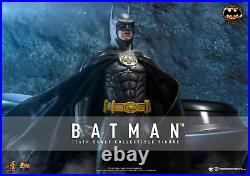 Hot Toys Batman 1989 16 Scale Figure DC Comics Michael Keaton MMS692 Sideshow