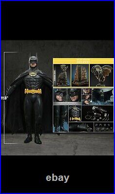 Hot Toys DC Comics 1989 Batman Deluxe MMS693 1/6 Sideshow Michael Keaton