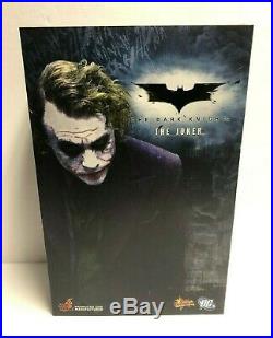 Hot Toys JOKER The Dark Knight Collectible Ed. Figure 1/6 MMS68 US seller NEW