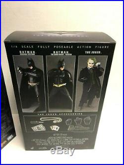 Hot Toys JOKER The Dark Knight Collectible Ed. Figure 1/6 MMS68 US seller NEW