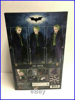 Hot Toys JOKER The Dark Knight Collectible Ed. Figure 1/6 MMS68 US seller NEW