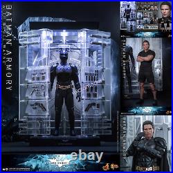 Hot Toys MMS702 Batman The Dark Knight Rises Batman Armory with Bruce Wayne Toy
