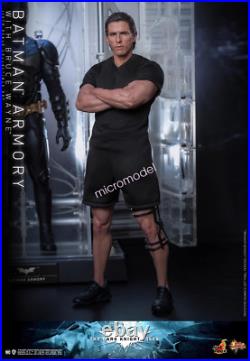 Hot Toys MMS702 Batman The Dark Knight Rises Batman Armory with Bruce Wayne Toy