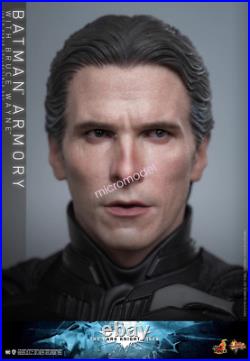 Hot Toys MMS702 Batman The Dark Knight Rises Batman Armory with Bruce Wayne Toy
