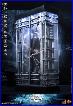 Hot Toys MMS702 Batman The Dark Knight Rises Batman Armory with Bruce Wayne Toy