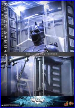 Hot Toys MMS702 Batman The Dark Knight Rises Batman Armory with Bruce Wayne Toy