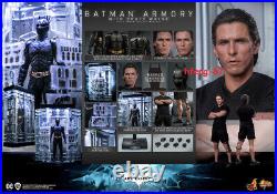 Hot Toys MMS702 The Dark Knight Rises Batman Armory with Bruce Wayne 1/6 Figure
