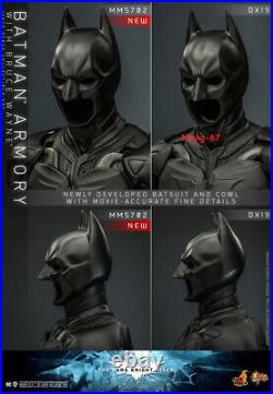 Hot Toys MMS702 The Dark Knight Rises Batman Armory with Bruce Wayne 1/6 Figure