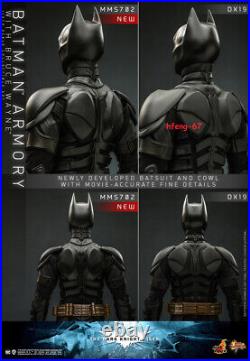 Hot Toys MMS702 The Dark Knight Rises Batman Armory with Bruce Wayne 1/6 Figure