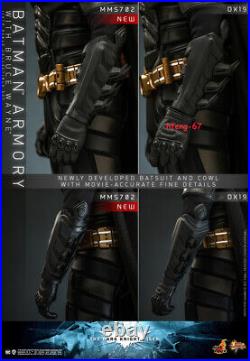 Hot Toys MMS702 The Dark Knight Rises Batman Armory with Bruce Wayne 1/6 Figure
