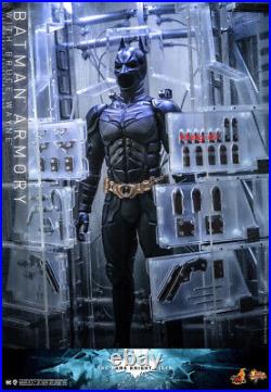 Hot Toys MMS702 The Dark Knight Rises Batman Armory with Bruce Wayne 1/6 Figure