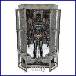 Hot Toys Movie Masterpiece The Dark Knight Batsuit Hangar 1/6 Scale WithBOX Rare