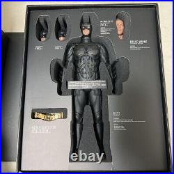 Hot Toys The Batman Bruce Wayne Dark Knight Rises 1/6 Action Figure DX12 MIB