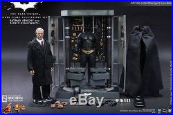 Hot Toys The Dark Knight Batman Armory Batman & Alfred Pennyworth Figure Set