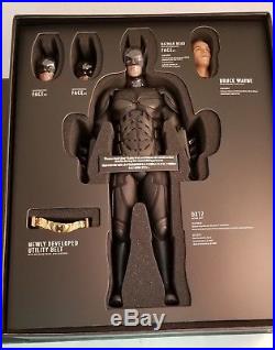 Hot Toys The Dark Knight Rise DX12 BATMAN 1/6 Scale Collectible Figure NEW