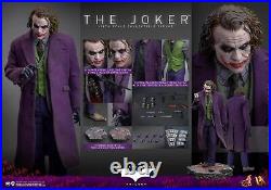 Hot Toys The Dark Knight Trilogy The Joker 1/6 Collectible Figure New In Stock