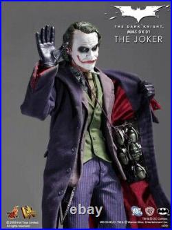 Hot Toys The Joker Figure DX01 The Dark Knight Batman 1/6 Scale NEW
