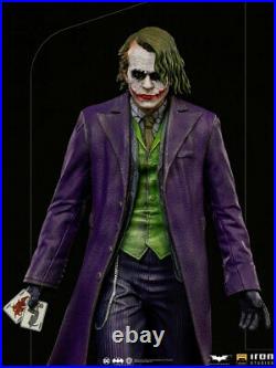 Iron Studios DC Batman Dark Knight The Joker Art Scale Statue New and In Stock