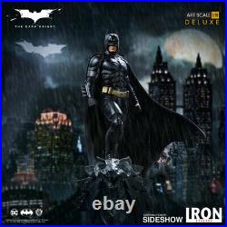 Iron Studios DC Comics Batman The Dark Knight Batman Deluxe Art Scale Statue New