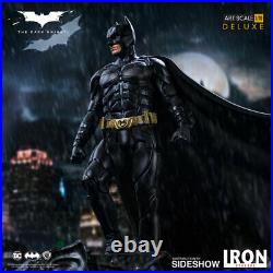 Iron Studios DC Comics Batman The Dark Knight Batman Deluxe Art Scale Statue New