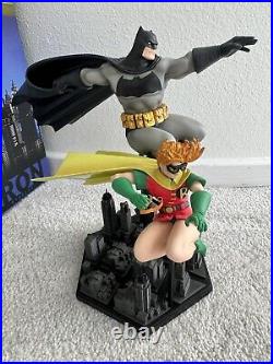 Iron Studios Sideshow The Dark Knight Returns Batman & Robin 1/10 Statue