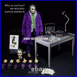 Joker Heath Ledger Batman The Dark Knight 1/6 Action Figure Collectible Model