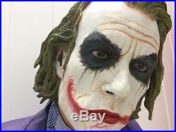 Joker Heath Ledger Life Size Bust The Dark Knight 11 Hollywood Collectibles