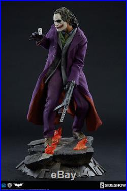 Joker Heath Ledger The Dark Knight Premium Statue Sideshow Exclusive