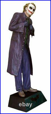 Joker Life Size Statue From Batman The Dark Knight (Heath Ledger) Figurine 11
