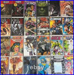 KEY LOT of (25) Marvel & DC Comic Books with Dark Knight Returns #1, Spider-Man +