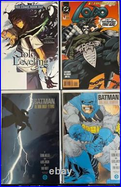 KEY LOT of (25) Marvel & DC Comic Books with Dark Knight Returns #1, Spider-Man +