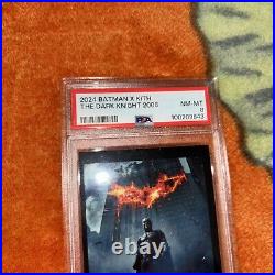 KITH X Batman 85th Anniversary The Dark Knight (2008) PSA Card NM-Mint Grade 8