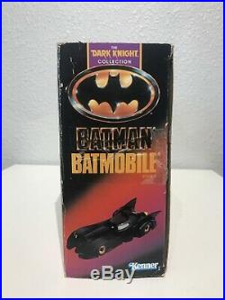 Kenner 1990 Batman The Dark Knight Collection BATMOBILE complete in Box