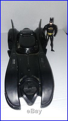 Kenner 1990 Batman The Dark Knight Collection Batmobile Bat mobile & batman