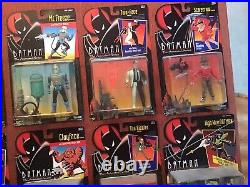 Kenner Batman the Animated Series Lot 20 figures MOSC Excellent