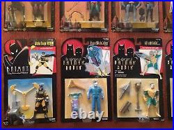 Kenner Batman the Animated Series Lot 20 figures MOSC Excellent