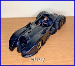 Kenner DC Batman The Dark Knight Collection Batmobile with Bruce 1990 INCOMPLETE