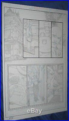 LEGENDS OF THE DARK KNIGHT #1 Batman Original Art Page ACE THE BAT-HOUND Story