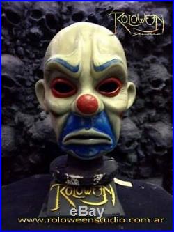 Latex Mask Batman The Dark Knight Joker Clown Bank Robber
