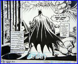 Legend Of The Dark Knight 151 Garcia Lopez Splash Page 1