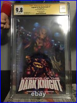 Legends of the Dark Knight #1 by Warren Louw CGC SS Graded 9.8 Comic Book