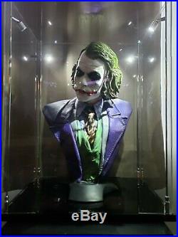 Life Size 11 HCG Heath Ledger Joker Bust (The Dark Knight) RARE SOLD OUT