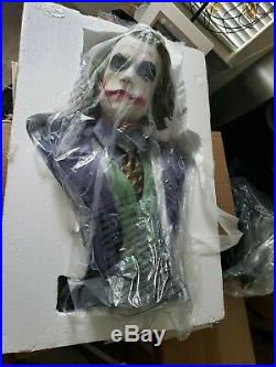 Life Size 11 HCG Heath Ledger Joker Bust (The Dark Knight) RARE SOLD OUT